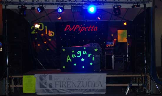 31.12.15 Festa di Capodanno - Il Palco del DJ PIPETTA E LA RUMBA DELL'ALTO SANTERNO